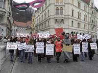 Pokladni prosvjed protiv krzna u Sloveniji