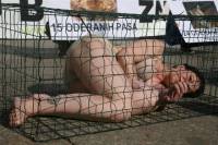 Anti-fur protest in Zagreb 2009