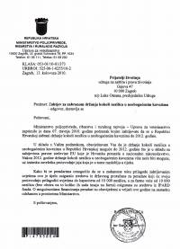 Odgovor ministarstva [ 239.81 Kb ]