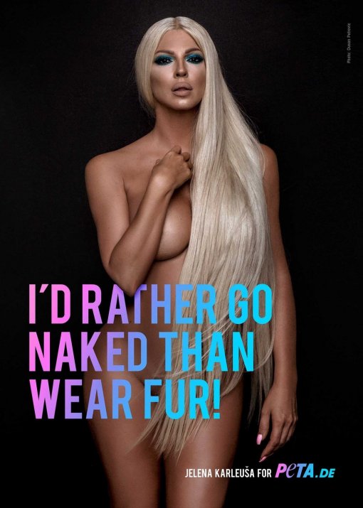 Jelena Karleu�a: "Radije gola, nego u krznu!" [ 189.74 Kb ]