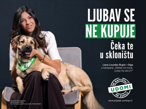  Lana Lourdes Rupi� poru�uje: Ljubav se ne kupuje. �eka te u skloni�tu. [ 384.16 Kb ]