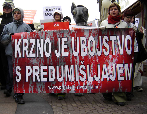 Glasno za zabranu - prosvjed protiv krzna (10)
