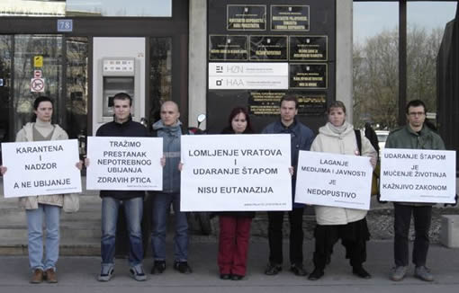 Karantena i nadzor, a ne nepotrebno barbarsko ubijanje (1)