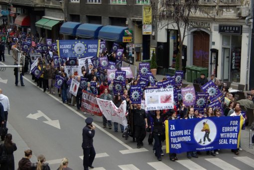 Zagreb demo against the seal slaughter 9 [ 155.45 Kb ]