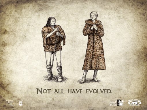 Not All Have Evolved billboard [ 410.85 Kb ]