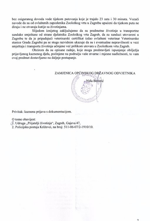 Odgovor Op�inskog dr�avnog odvjetni�tva u Kri�evcima b [ 163.33 Kb ]