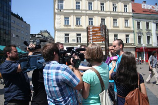 Tisu�u kilometara, stanica Zagreb