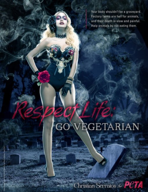 Christian Serratos PETA ad [ 181.69 Kb ]